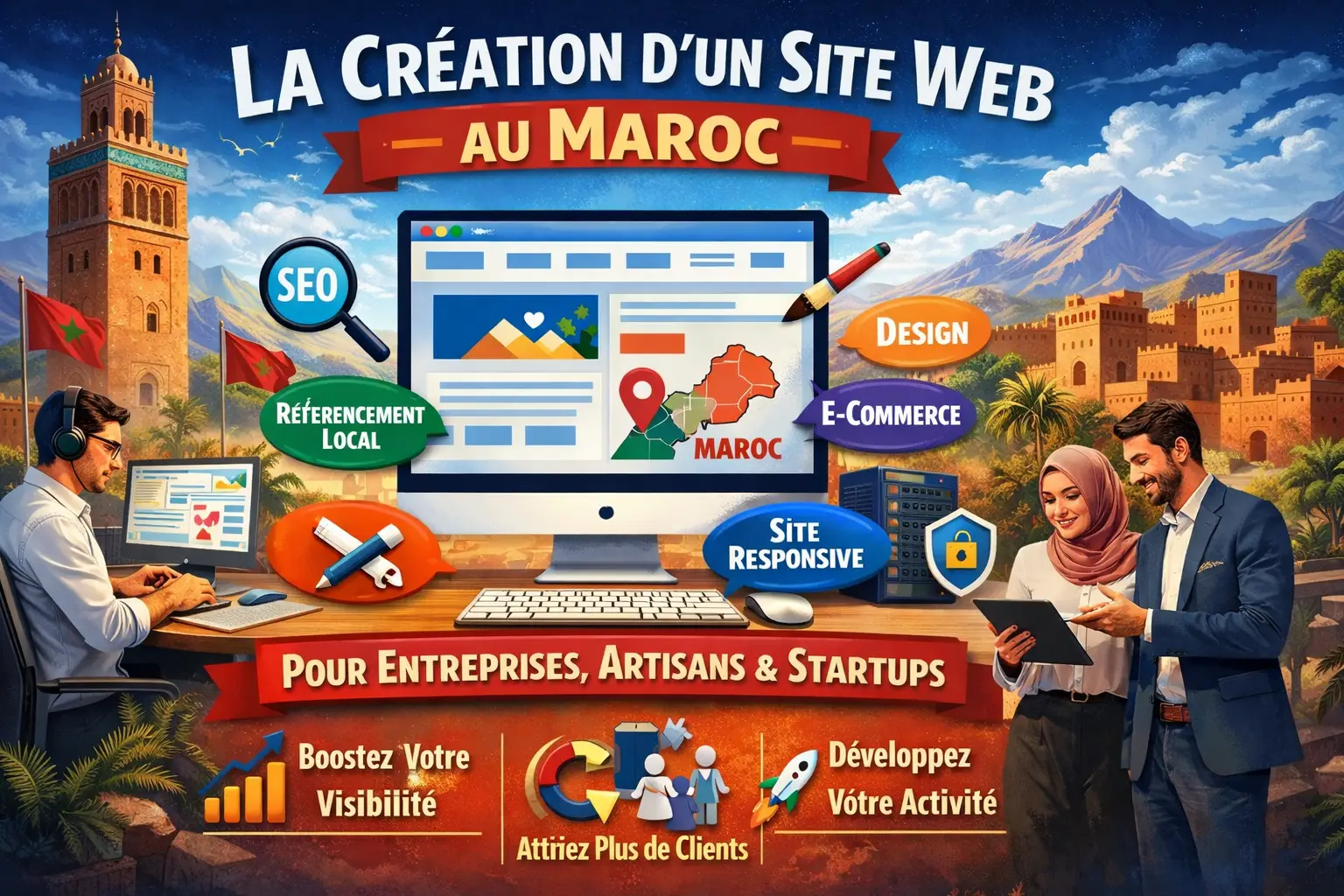 La Creation Site Web au Maroc