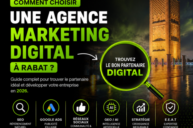 Agence Marketing Digital Rabat : Guide Complet 2026 pour Choisir la Meilleure Agence