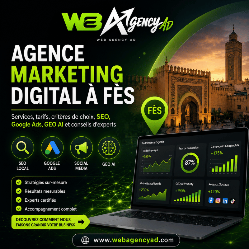 Agence Marketing Digital Fès